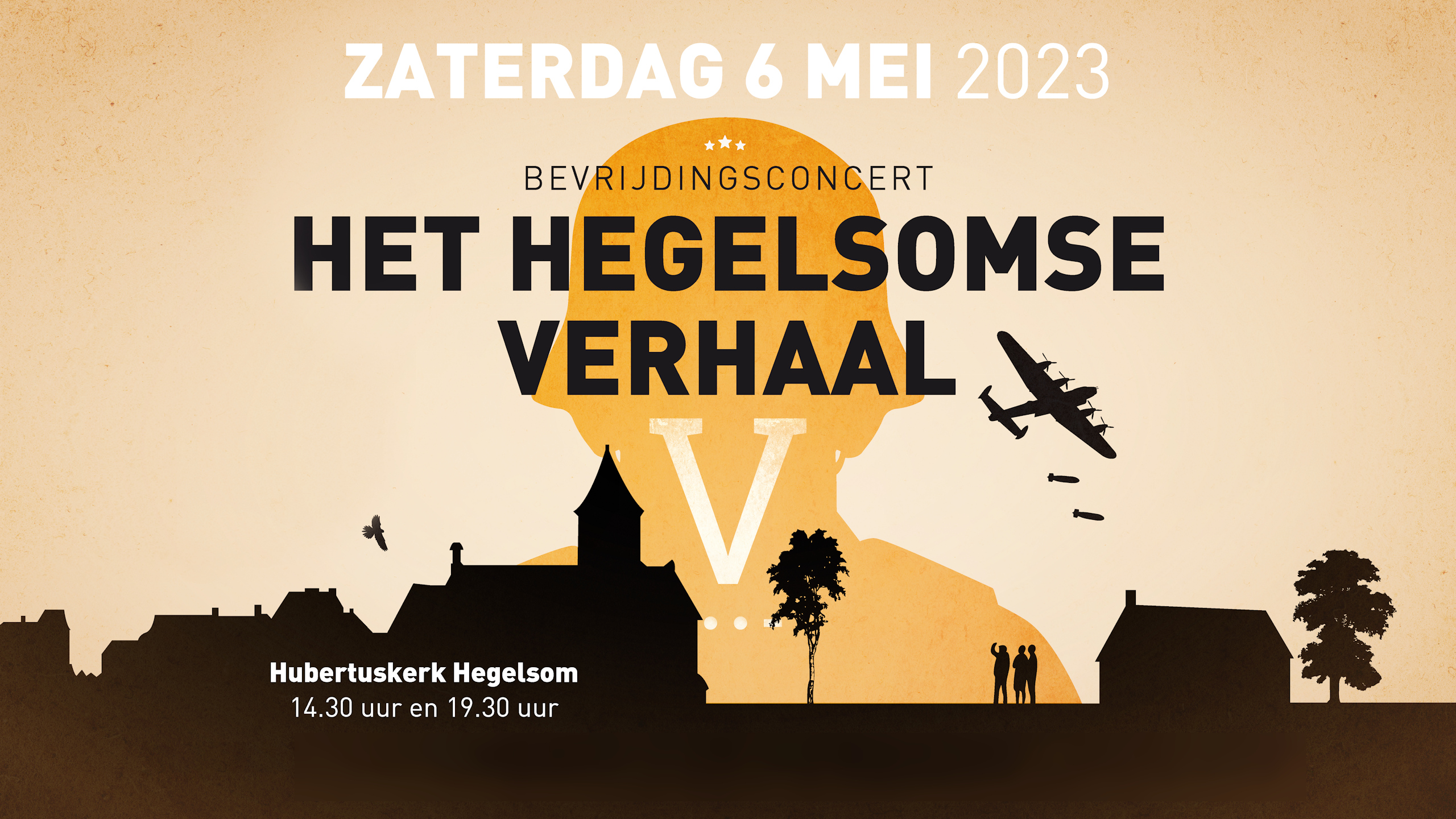 Poster Bevrijdings concert